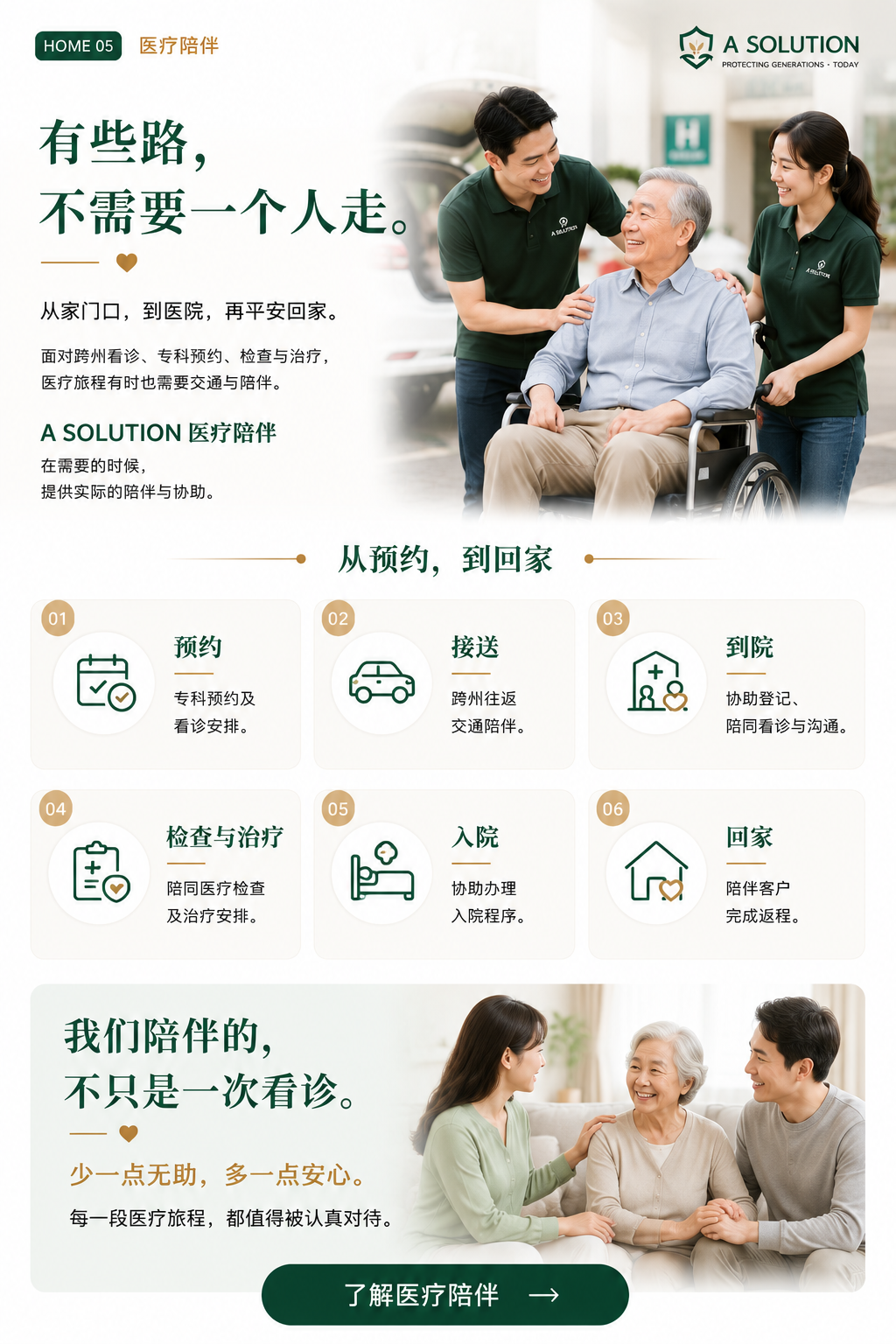 HOME 05｜医疗陪伴